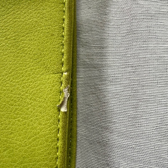 INC Lime Green Bag with two strap options - Picture 7 of 7